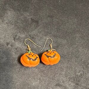Halloween Pumpkin Earrings